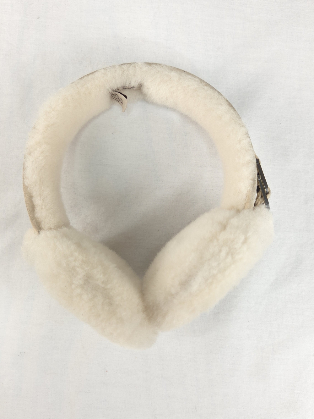 UGG Cream Shearling Earmuffs